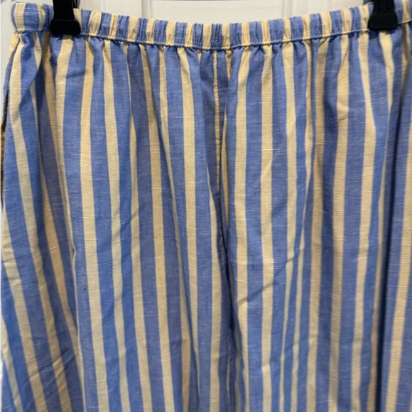 Universal Thread Blue and Yellow Striped Skirt Size S - Picture 10 of 13